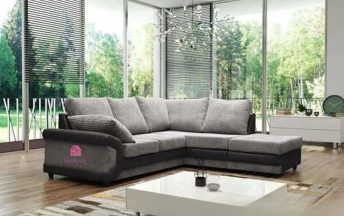 AMARA DINO ~ CORNER SOFA (HIGH BACK CUSHIONS)